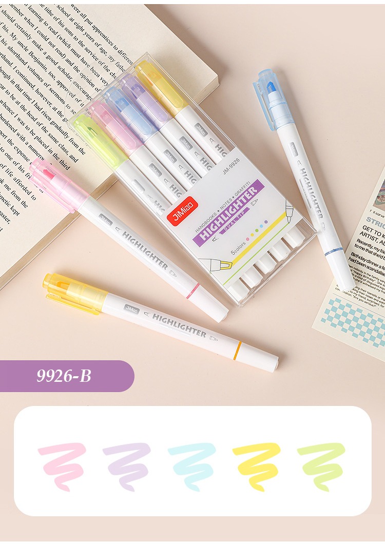 5 Pcs Coloring Marker Pen 