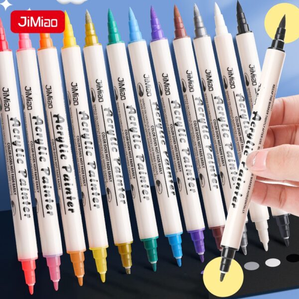 Double-headed Acrylic Marker Soft Brush