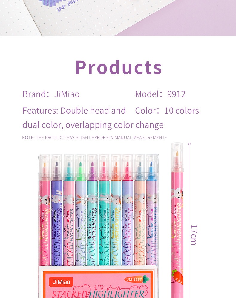 product-Double-headed Acrylic Markers Set