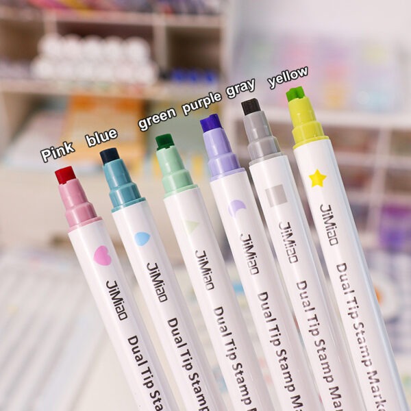 Stamp Coloring Marker Pen